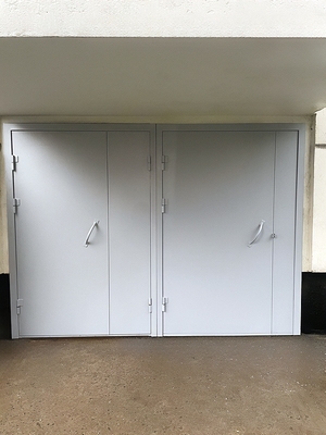 Подъездные металлические двери